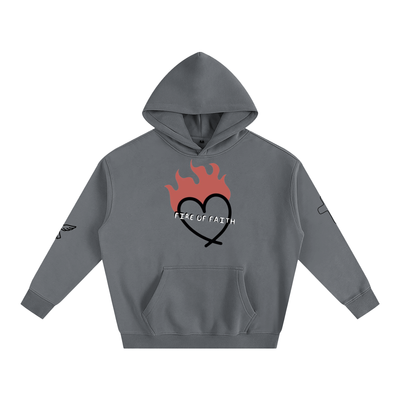 Oversize Fleeced Hoodie