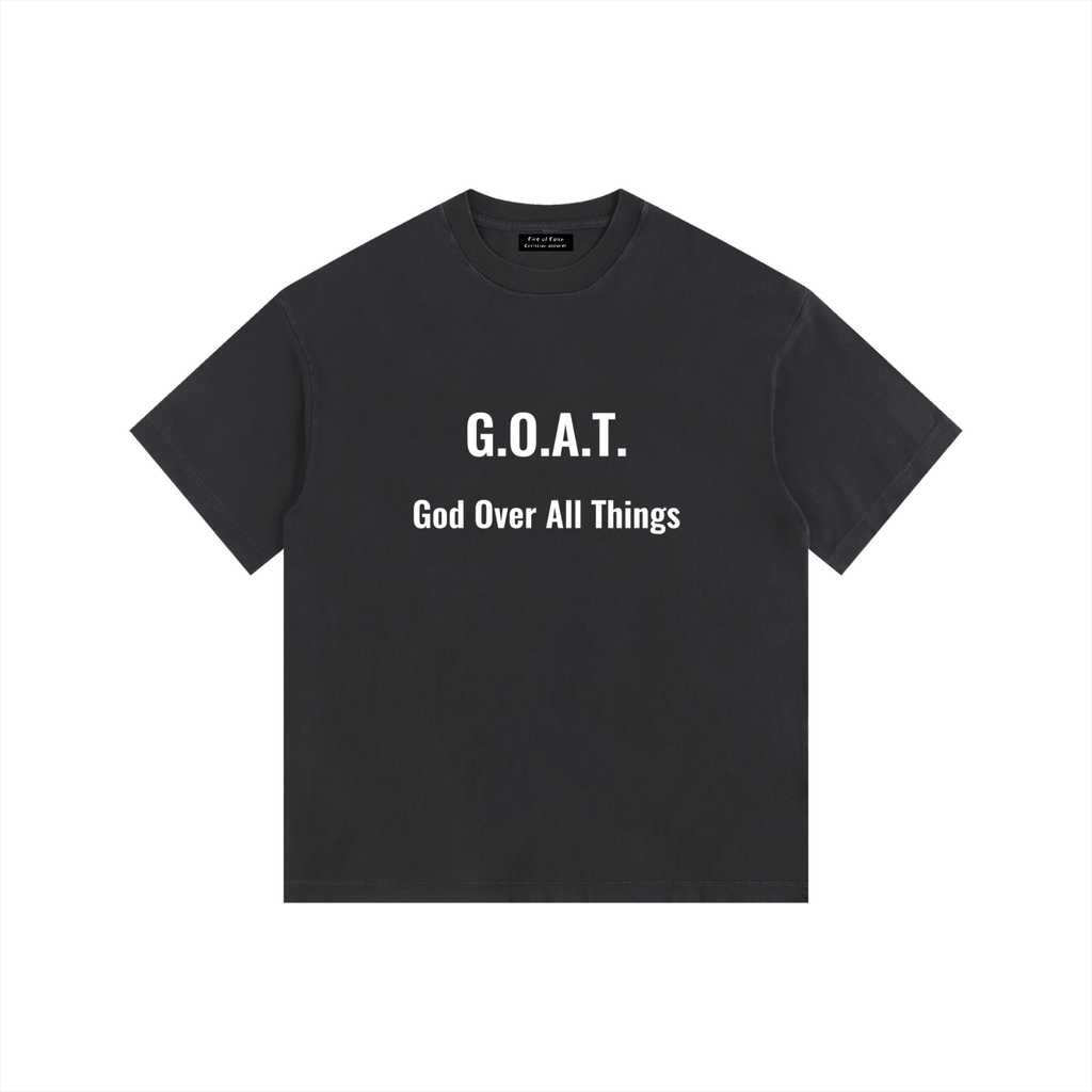 Vintage Washed Oversized Cotton T-Shirt