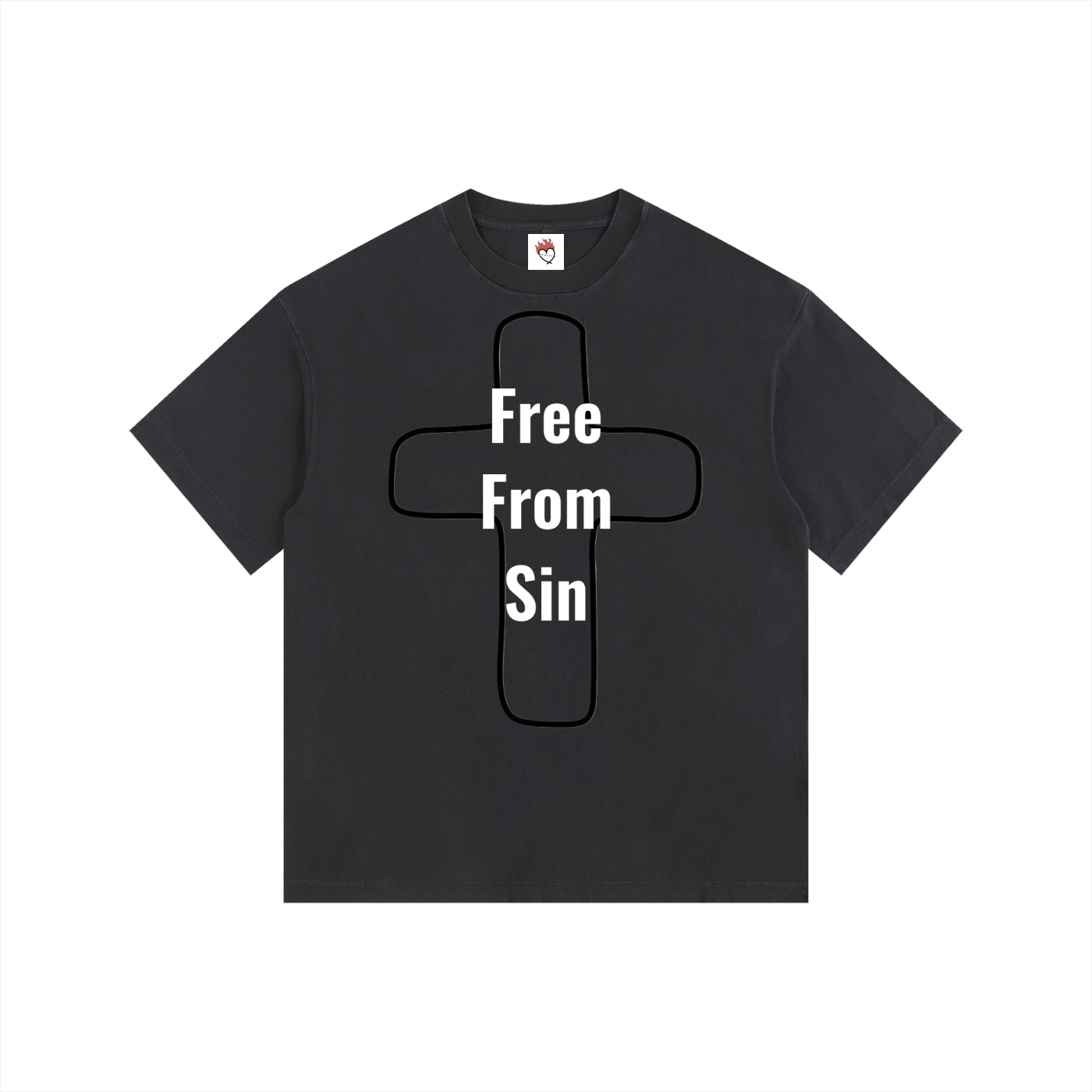Vintage Washed Oversized Cotton T-Shirt