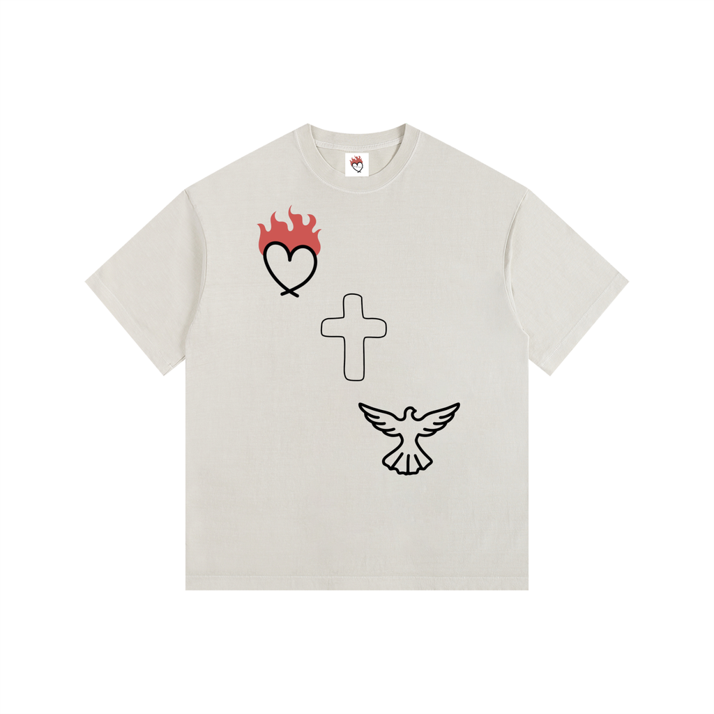 Vintage Washed Oversized Cotton T-Shirt